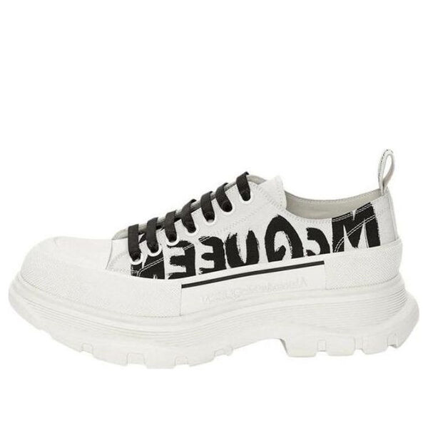 Кроссовки tread slick low lace up canvas graffiti 'white black' Alexander Mcqueen, белый
Кроссовки tread slick low lace up canvas graffiti 'white black' Alexander Mcqueen, белый