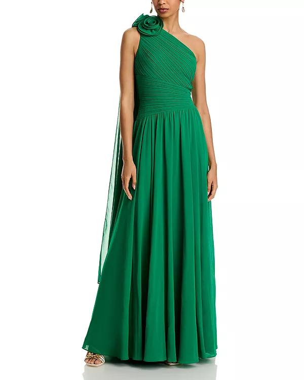 Платье из плиссированного шифона с цветочным принтом Teri Jon By Rickie Freeman, зеленый
Платье из плиссированного шифона с цветочным принтом Teri Jon By Rickie Freeman, зеленый