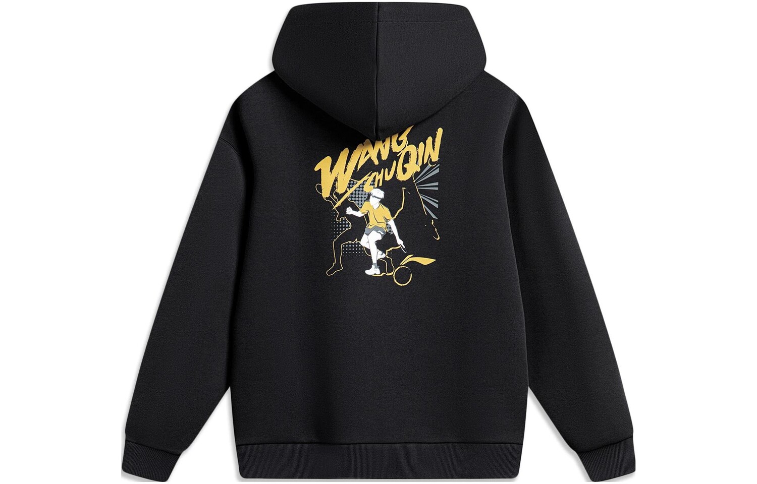 Толстовка Table Tennis Series унисекс, черная Lining, черный 
Толстовка Table Tennis Series унисекс, черная Lining, черный