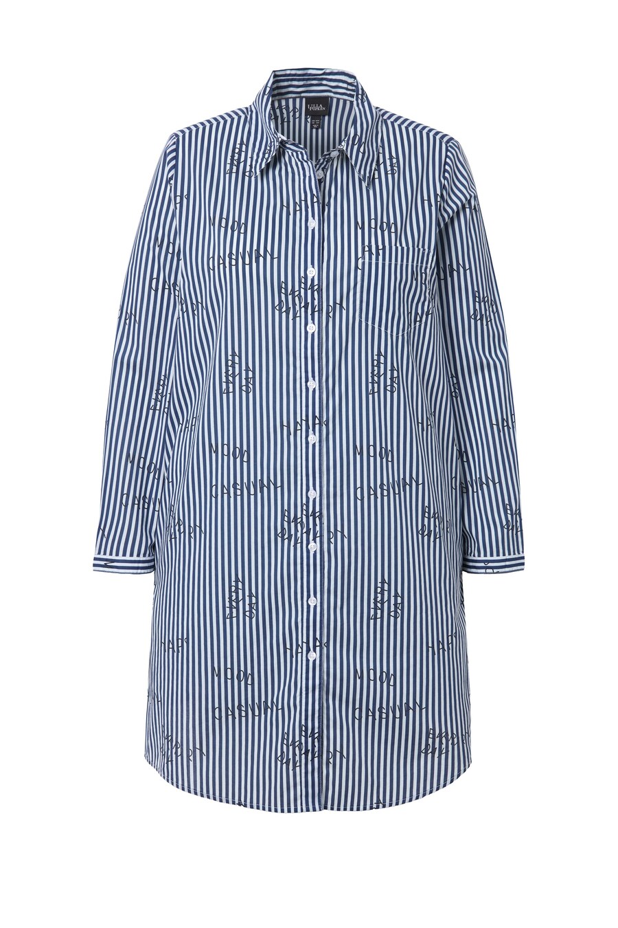 Блуза Ulla Popken, темно-синий
Блуза Ulla Popken, темно-синий