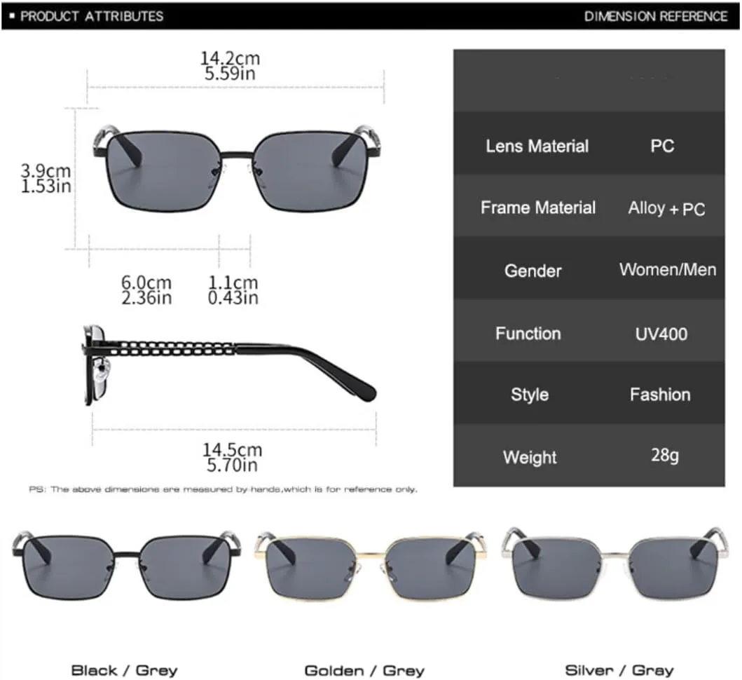 Ретро-солнцезащитные очки в металлической оправе для женщин и мужчин, с прозрачными линзами Ocean и защитой от УФ-излучения UV400. Модный тренд TVTBBVV, Golden Tea
Ретро-солнцезащитные очки в металлической оправе для женщин и мужчин, с прозрачными линзами Ocean и защитой от УФ-излучения UV400. Модный тренд TVTBBVV, Golden Tea