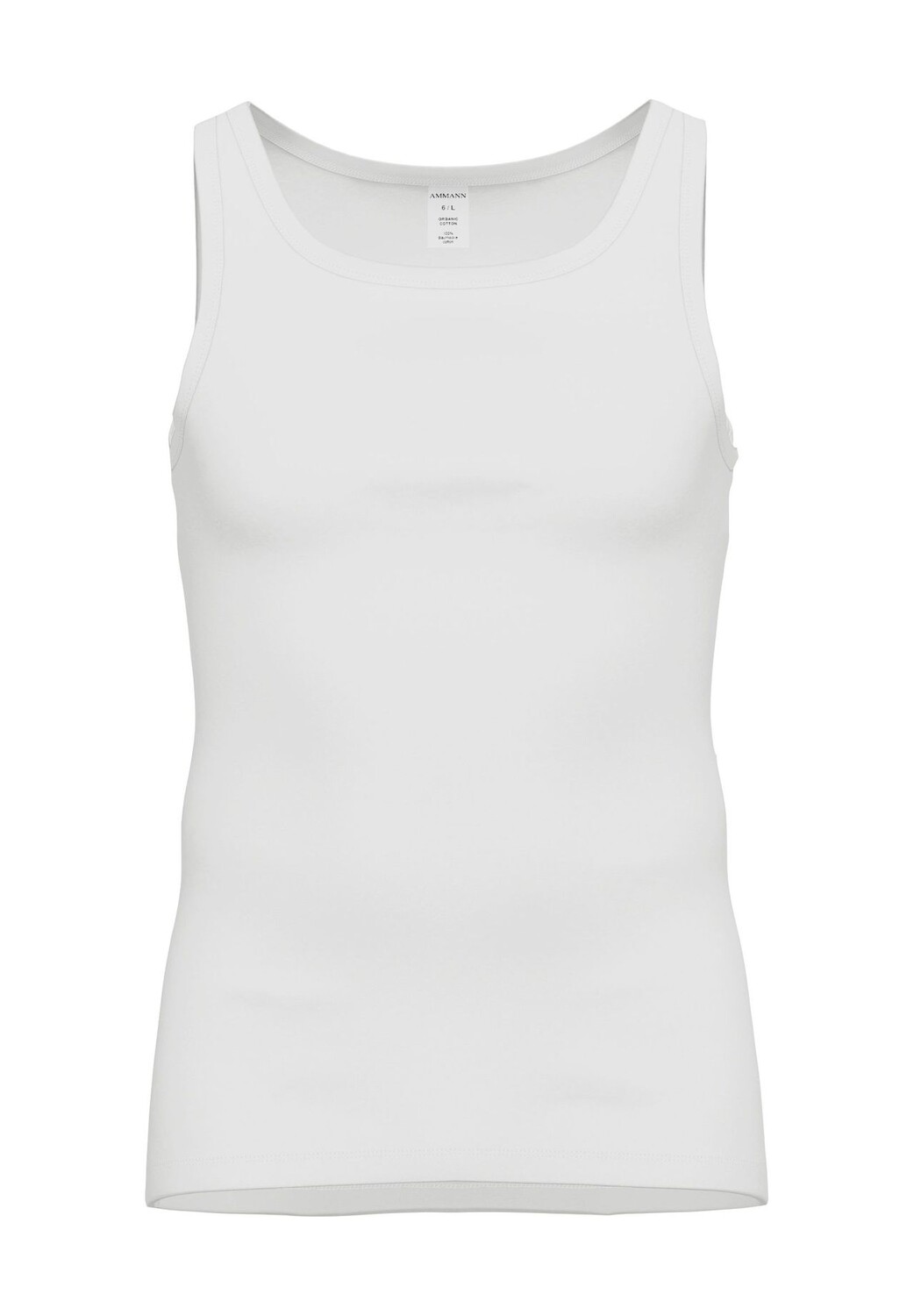 Майка тонкая в рубчик, однотонная, мужская AMMANN 
Майка тонкая в рубчик, однотонная, мужская AMMANN