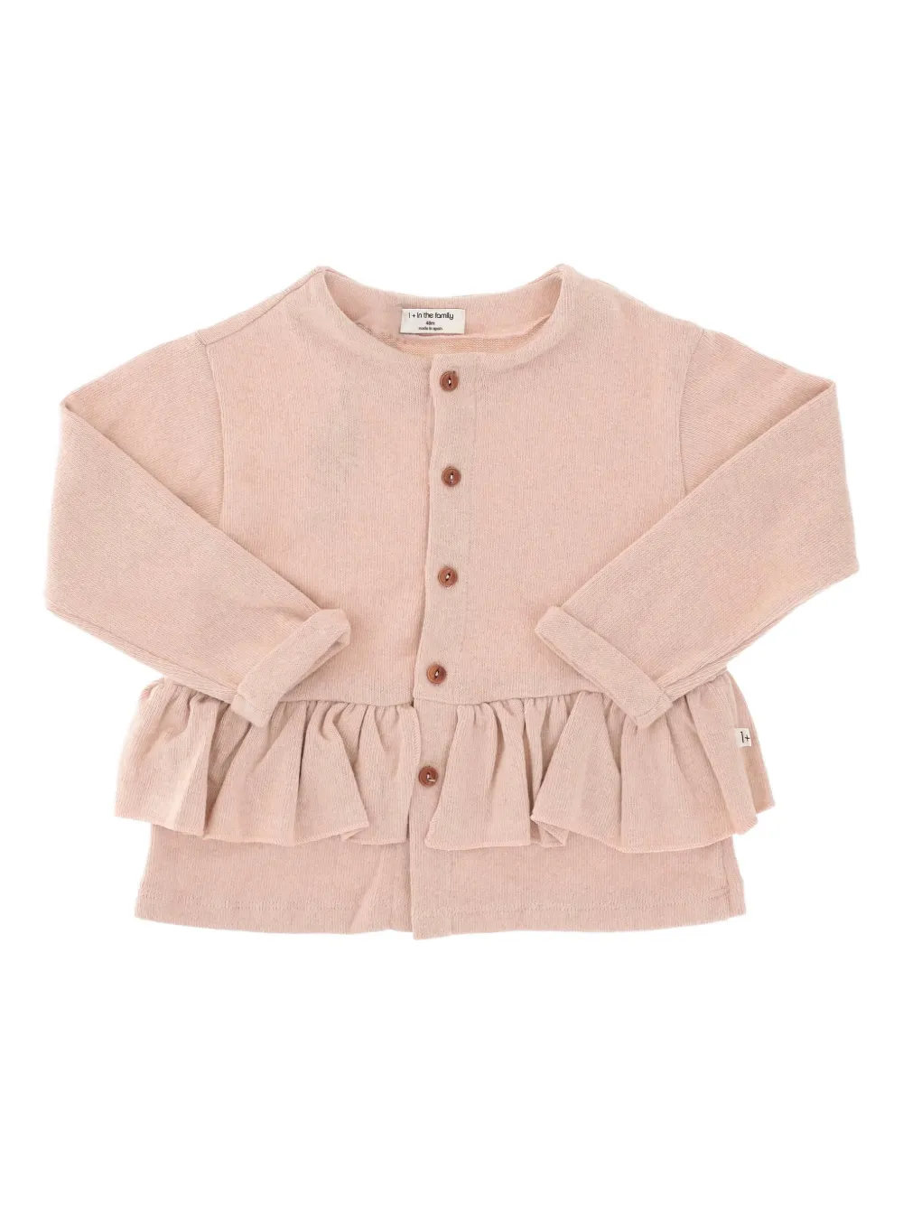 Кардиган с оборками 1+ In The Family, розовый
Кардиган с оборками 1+ In The Family, розовый