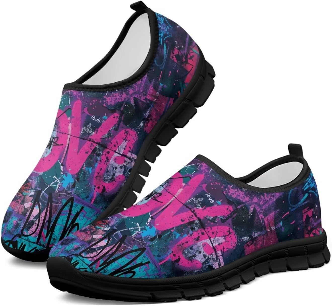 Женские спортивные кроссовки без шнурков, дышащие, для ходьбы, бега, тенниса, тренировок, с нескользящей подошвой, широкая полнота, размер 5.5-13.5 Chririnla, Artistic Love
Женские спортивные кроссовки без шнурков, дышащие, для ходьбы, бега, тенниса, тренировок, с нескользящей подошвой, широкая полнота, размер 5.5-13.5 Chririnla, Artistic Love