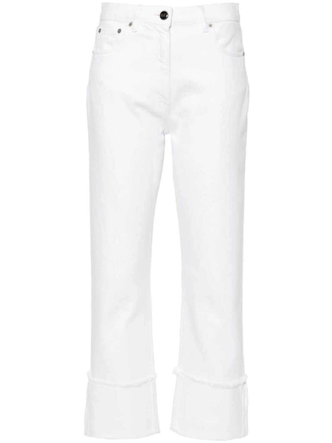 Укороченные джинсы Semicouture, белый
Укороченные джинсы Semicouture, белый