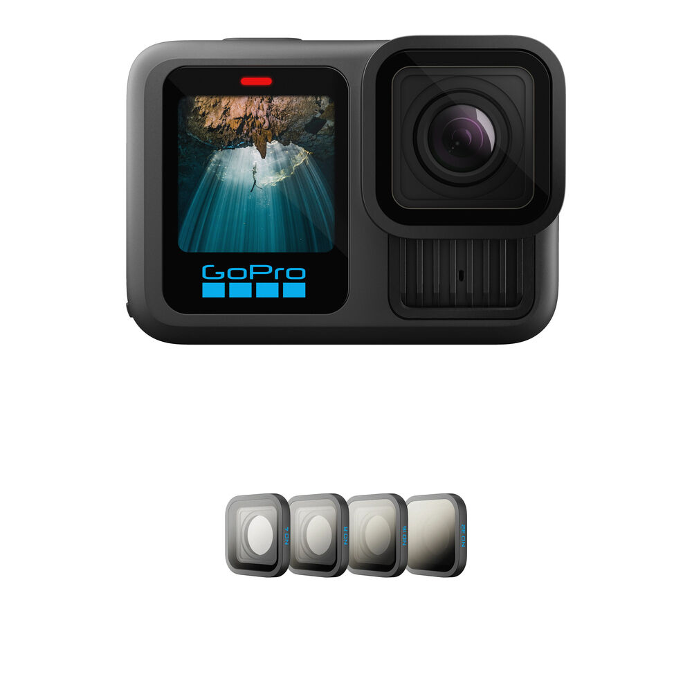 Комплект фильтров нейтральной плотности для GoPro HERO13 Black
Комплект фильтров нейтральной плотности для GoPro HERO13 Black