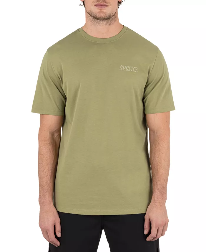 Мужская футболка с коротким рукавом Hurley, зеленый
Мужская футболка с коротким рукавом Hurley, зеленый