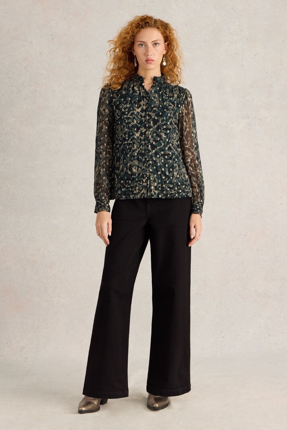 Mirabel металлик топ White Stuff, черный
Mirabel металлик топ White Stuff, черный