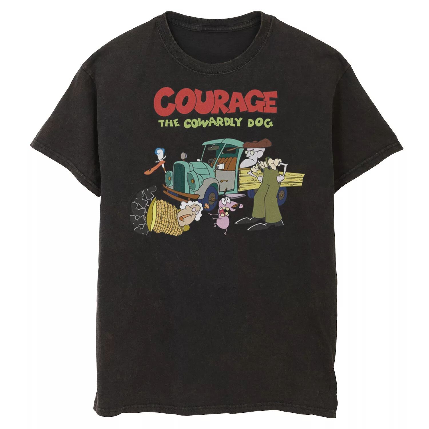 Мужская футболка с логотипом Courage The Cowardly Dog Scene Licensed Character, черный
Мужская футболка с логотипом Courage The Cowardly Dog Scene Licensed Character, черный