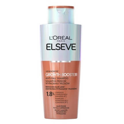 Elseve Growth Booster Укрепляющий шампунь против выпадения волос 200 мл Elsève
Elseve Growth Booster Укрепляющий шампунь против выпадения волос 200 мл Elsève