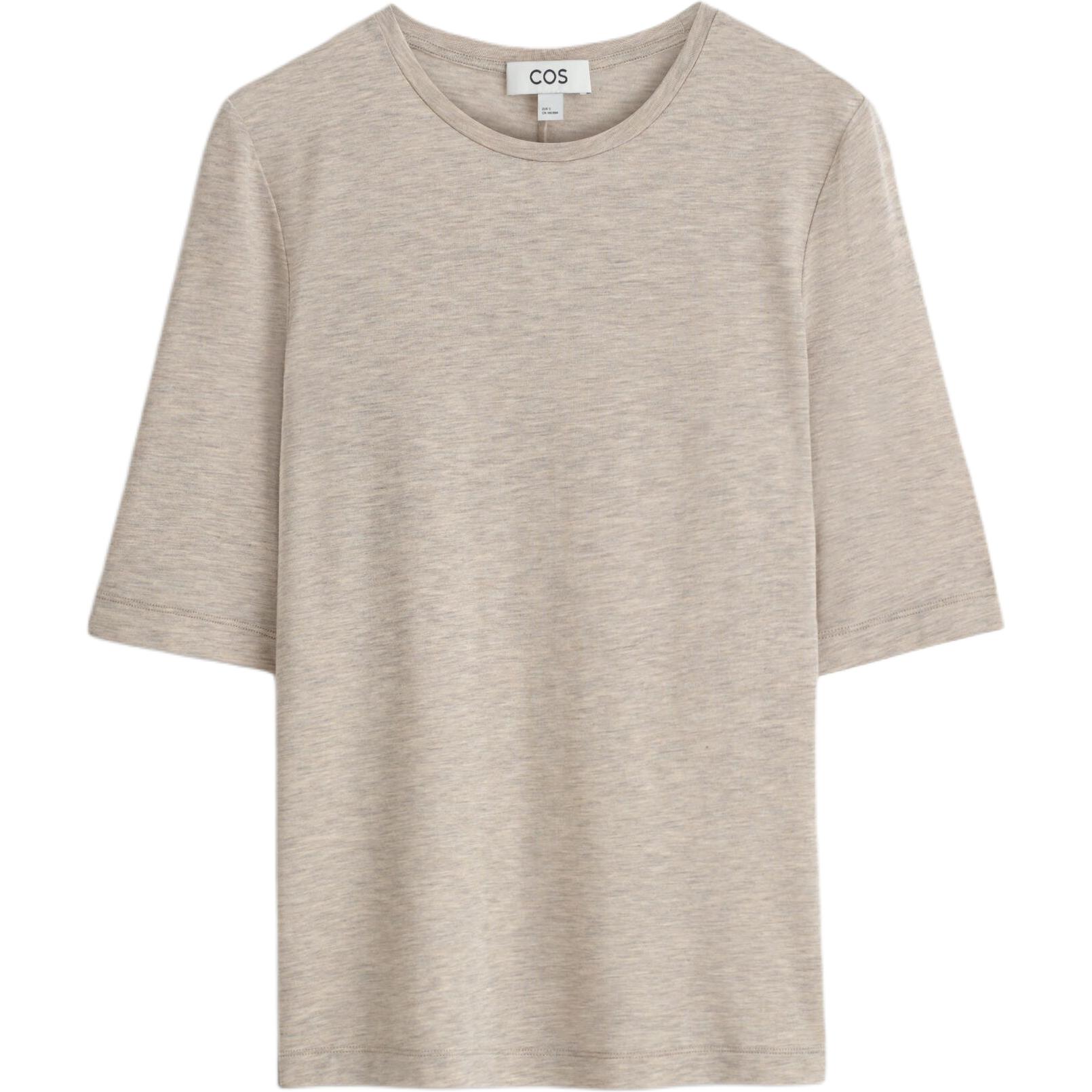 COS Футболка женская светло-бежевая, Бежевый, COS Футболка женская светло-бежевая
COS Футболка женская светло-бежевая, Бежевый, COS Футболка женская светло-бежевая