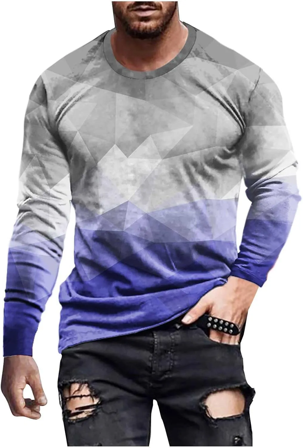 Футболка с 3D-принтом для мужчин, длинный рукав Zeiyignr
Футболка с 3D-принтом для мужчин, длинный рукав Zeiyignr