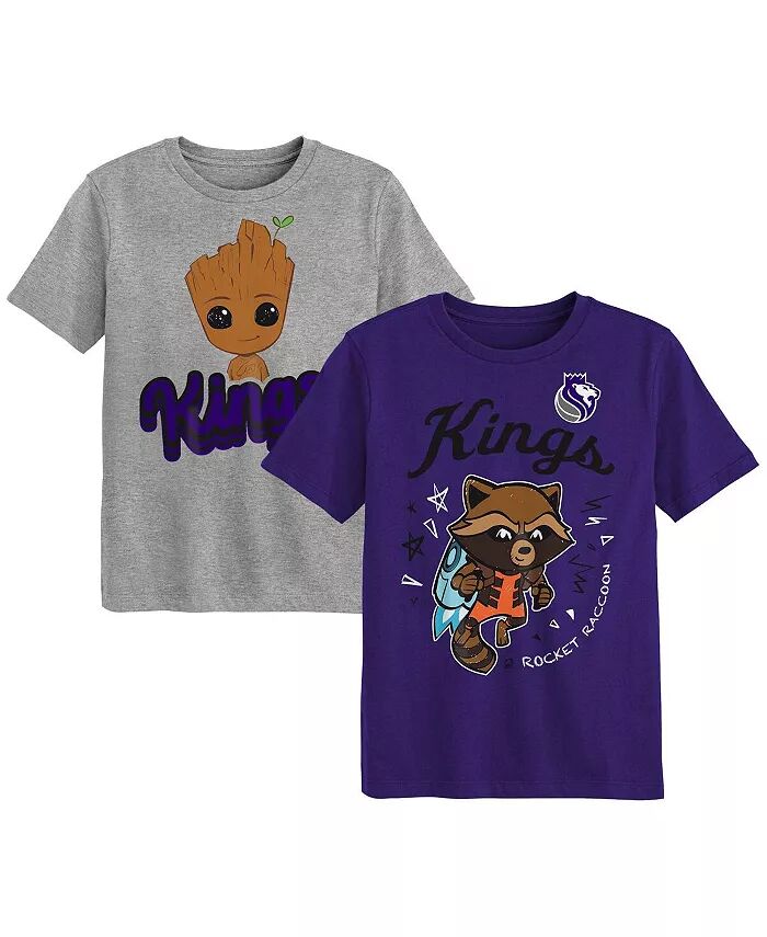 Дошкольный комплект из двух футболок «Сакраменто Кингз» с изображением Стражей Галактики Outerstuff
Дошкольный комплект из двух футболок «Сакраменто Кингз» с изображением Стражей Галактики Outerstuff