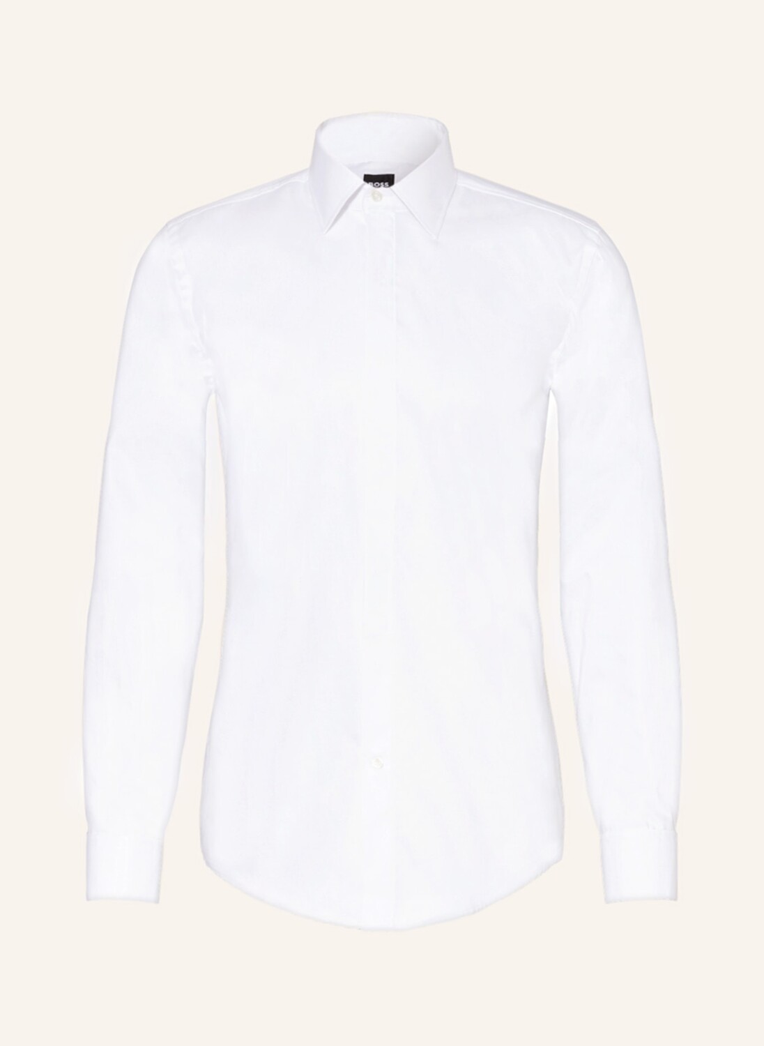 Рубашка BOSS HANK Slim Fit mit Umschlagmanschette, белый 
Рубашка BOSS HANK Slim Fit mit Umschlagmanschette, белый