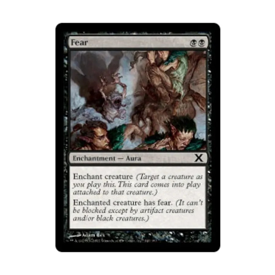 CCG Страх (С), MTG - 10th Edition 
CCG Страх (С), MTG - 10th Edition