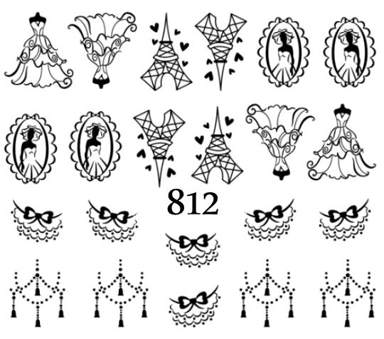 Водные наклейки для ногтей - №812, Raisin
Водные наклейки для ногтей - №812, Raisin