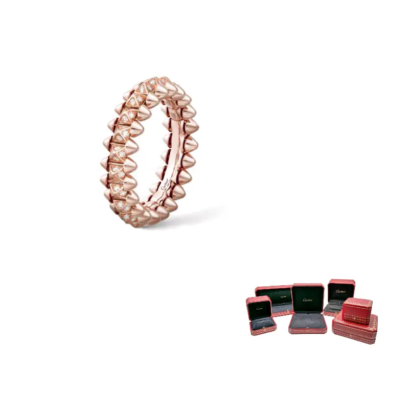 Cartier Кольца 18K Rose Gold, Diamond 0.31 карат Unisex Rose Gold
Cartier Кольца 18K Rose Gold, Diamond 0.31 карат Unisex Rose Gold