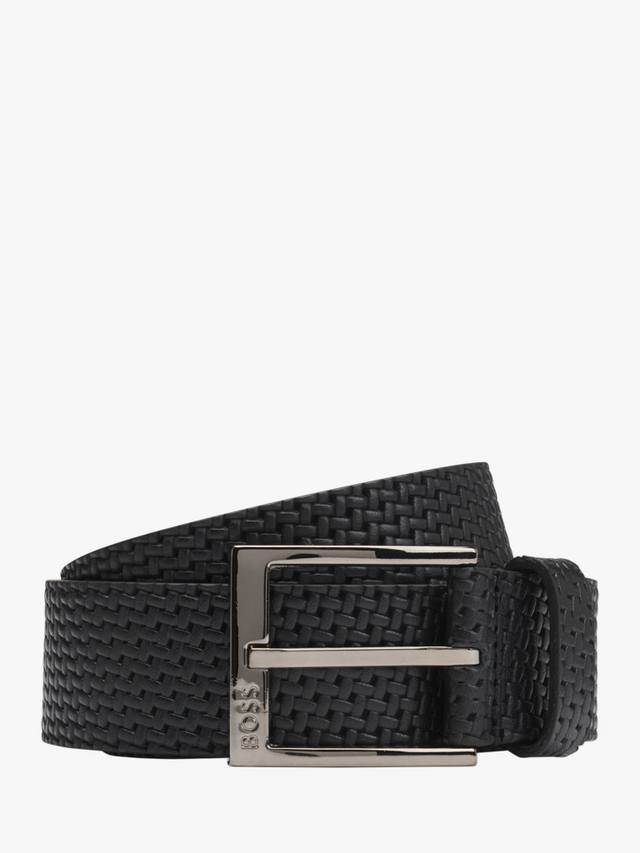 Кожаный ремень BOSS с плетеным узором HUGO BOSS, Black
Кожаный ремень BOSS с плетеным узором HUGO BOSS, Black