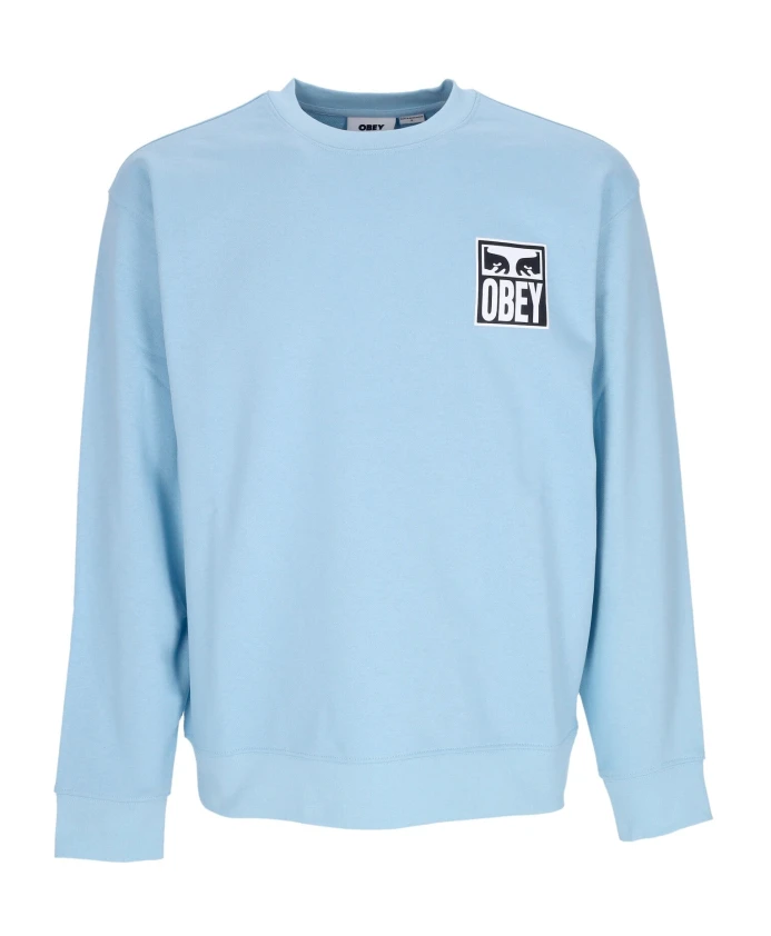 Светло-Голубая легкая толстовка с круглым вырезом Obey, синий
Светло-Голубая легкая толстовка с круглым вырезом Obey, синий