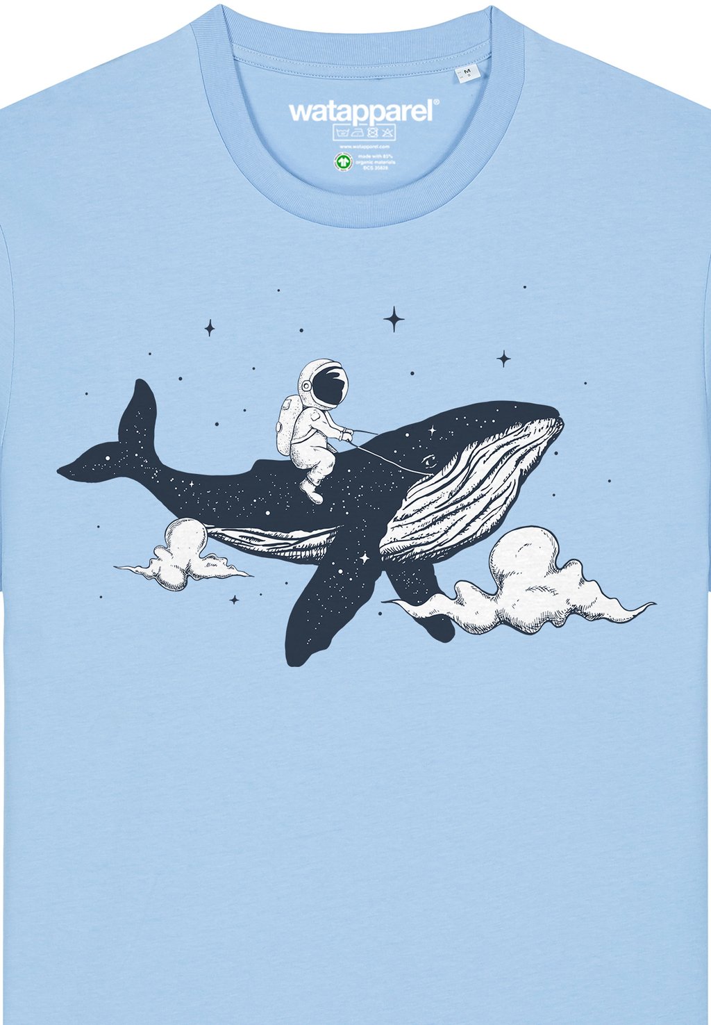 Футболка с принтом watapparel, светло-голубой
Футболка с принтом watapparel, светло-голубой