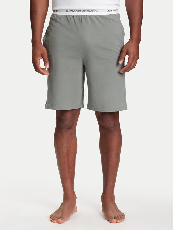 Пижамные шорты обычного кроя 30964900D United Colors Of Benetton, серый
Пижамные шорты обычного кроя 30964900D United Colors Of Benetton, серый