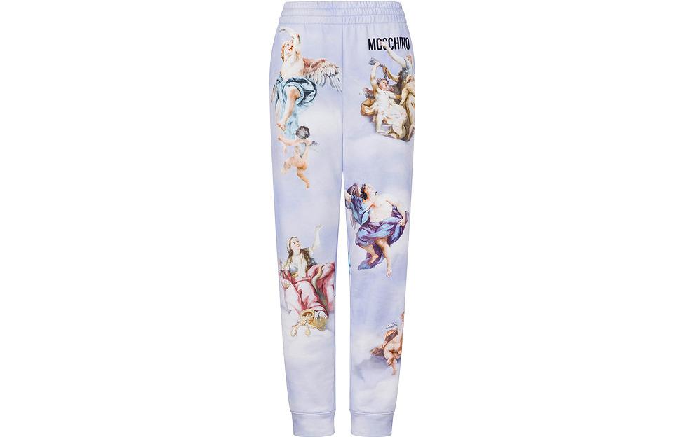 Вязаные спортивные брюки женские светло-фиолетовые MOSCHINO
Вязаные спортивные брюки женские светло-фиолетовые MOSCHINO