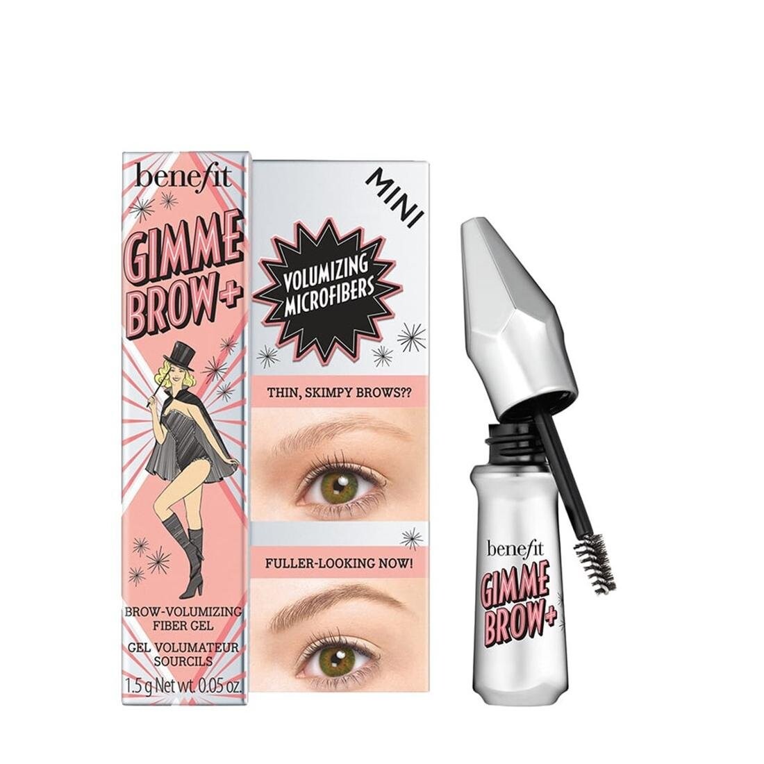 Benefit, Gimme Brow+ Mini, гель для придания бровям объема 3, 1,5 г
Benefit, Gimme Brow+ Mini, гель для придания бровям объема 3, 1,5 г