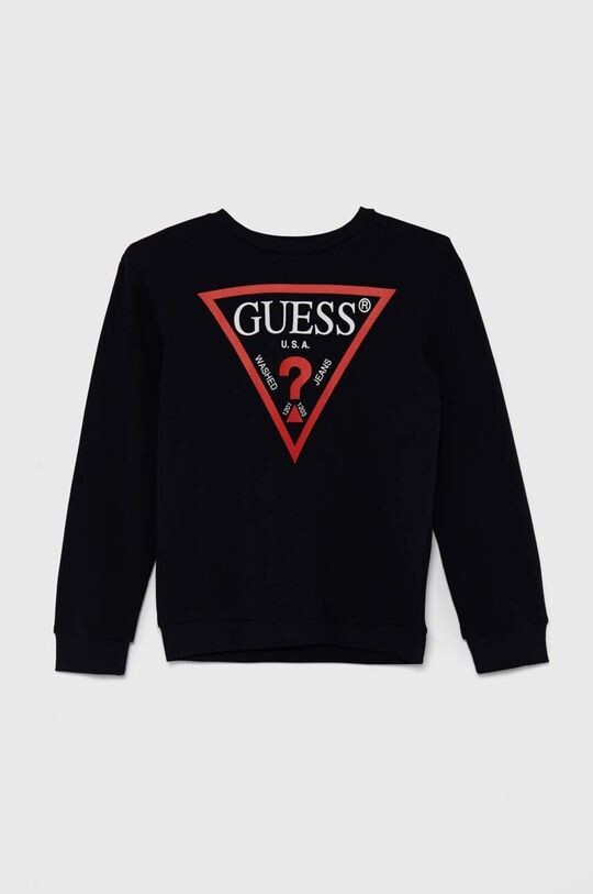 Детская хлопковая толстовка Guess, темно-синий
Детская хлопковая толстовка Guess, темно-синий