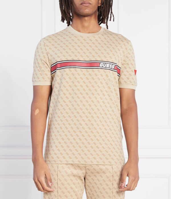 Футболка Джейми Regular fit Guess Active, желтый 
Футболка Джейми Regular fit Guess Active, желтый