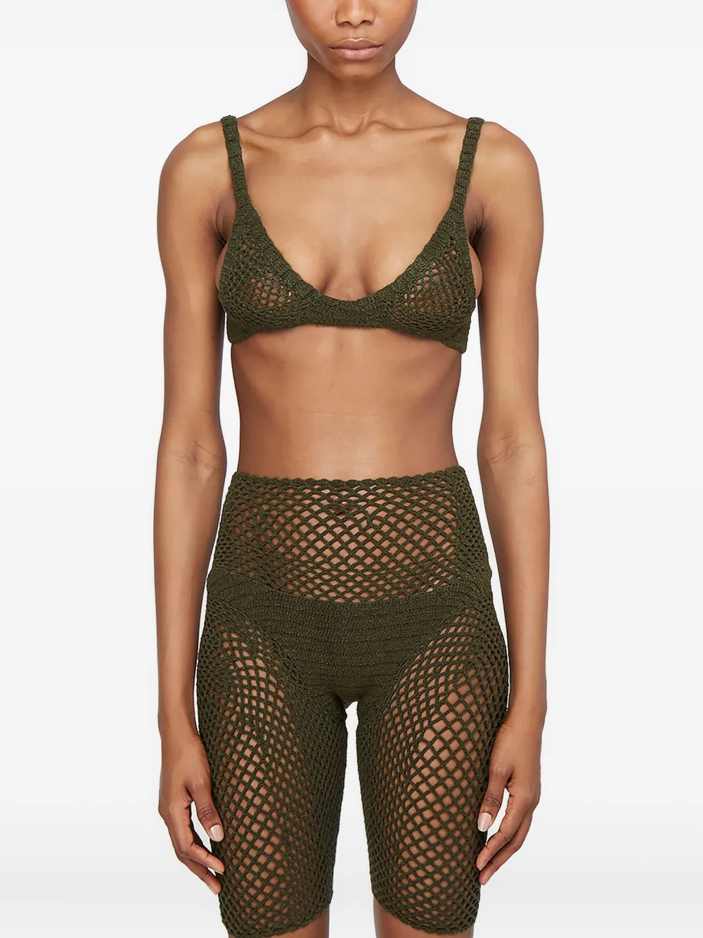 Топ Explore в технике кроше Isa Boulder, зеленый
Топ Explore в технике кроше Isa Boulder, зеленый