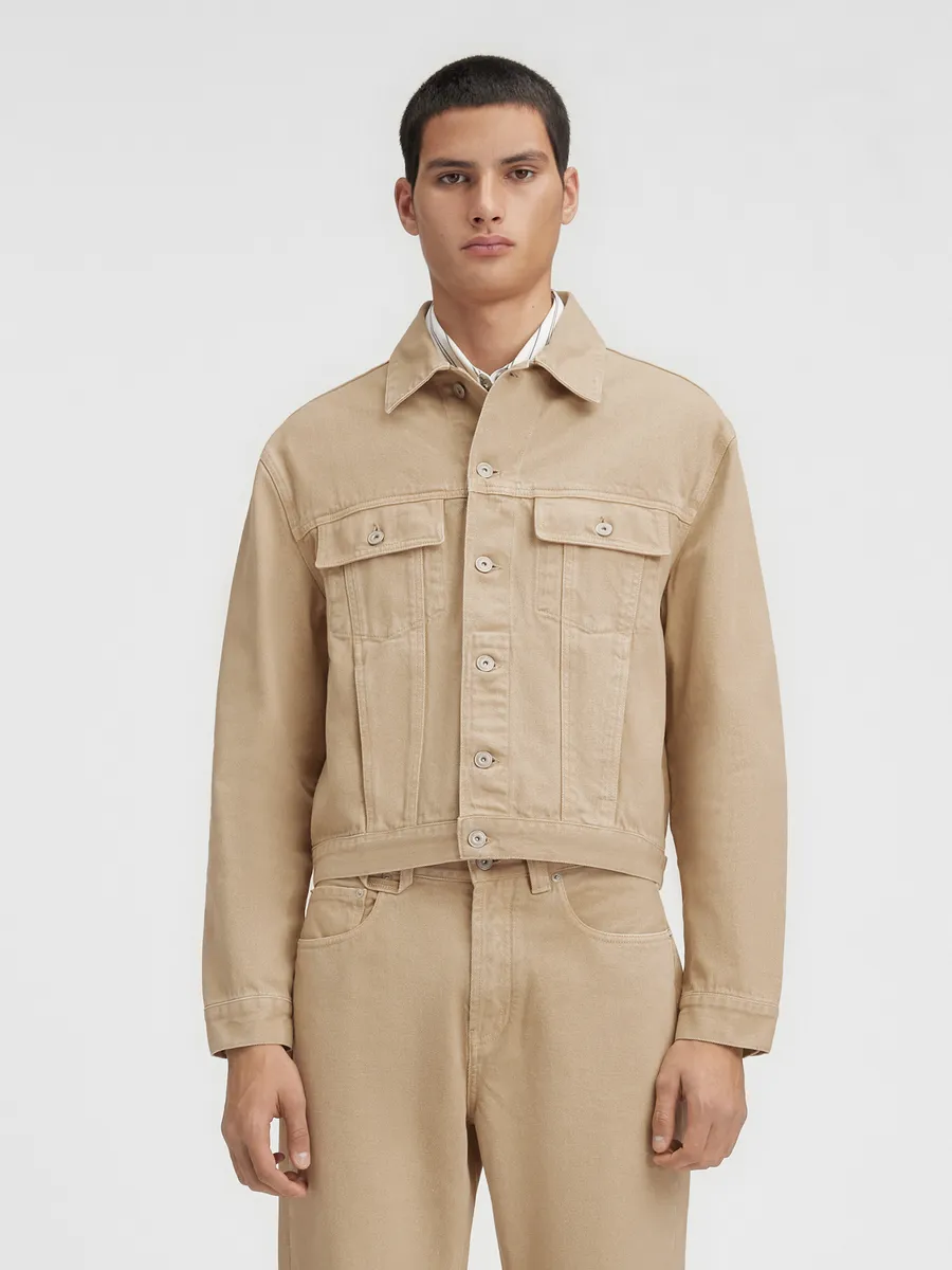 Джинсовая куртка Вест де-Ним Jacquemus, бежевый
Джинсовая куртка Вест де-Ним Jacquemus, бежевый