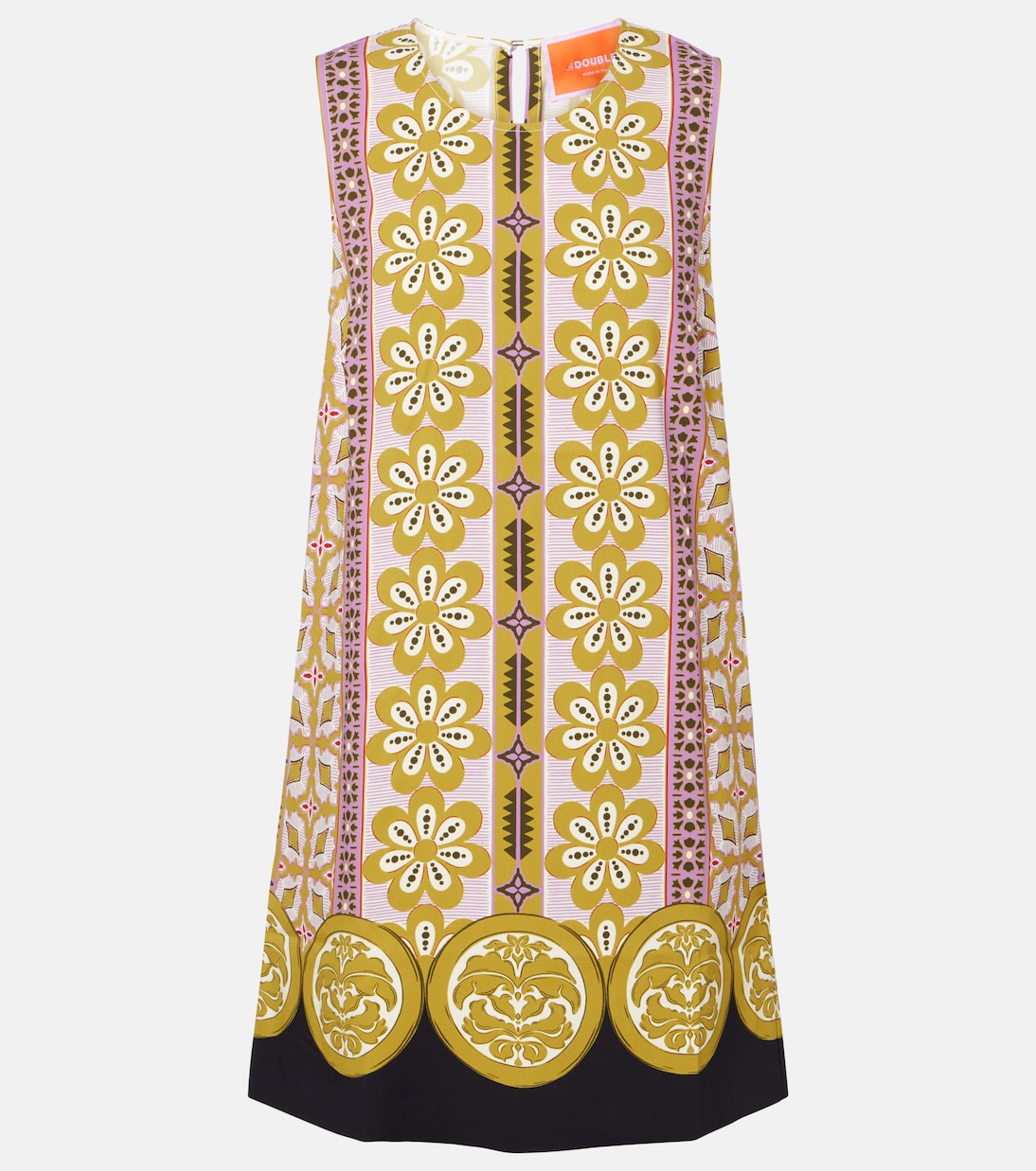 Растягивающееся сатиновое мини-платье-туника с принтом La DoubleJ, Pagoda Placee
Растягивающееся сатиновое мини-платье-туника с принтом La DoubleJ, Pagoda Placee