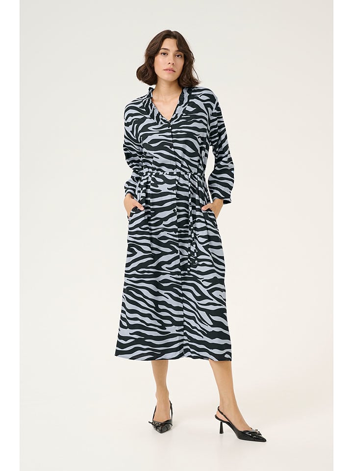 Платье Ольга в черно-сером цвете Kaffe
Платье Ольга в черно-сером цвете Kaffe