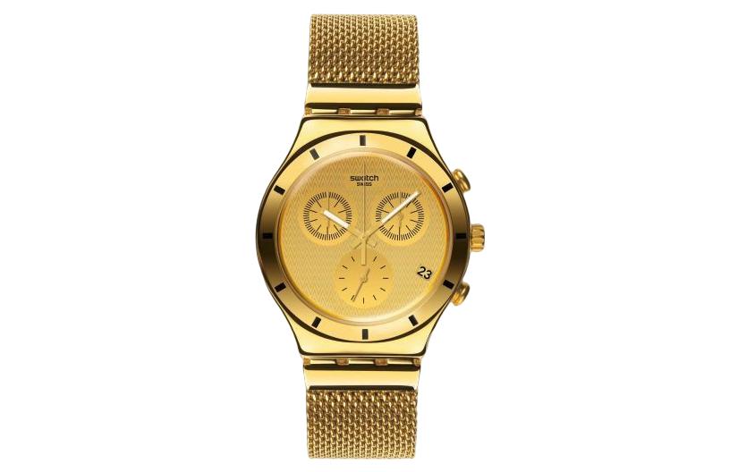 Мужские часы 40mm Gold YCG410G SWATCH, золотой
Мужские часы 40mm Gold YCG410G SWATCH, золотой