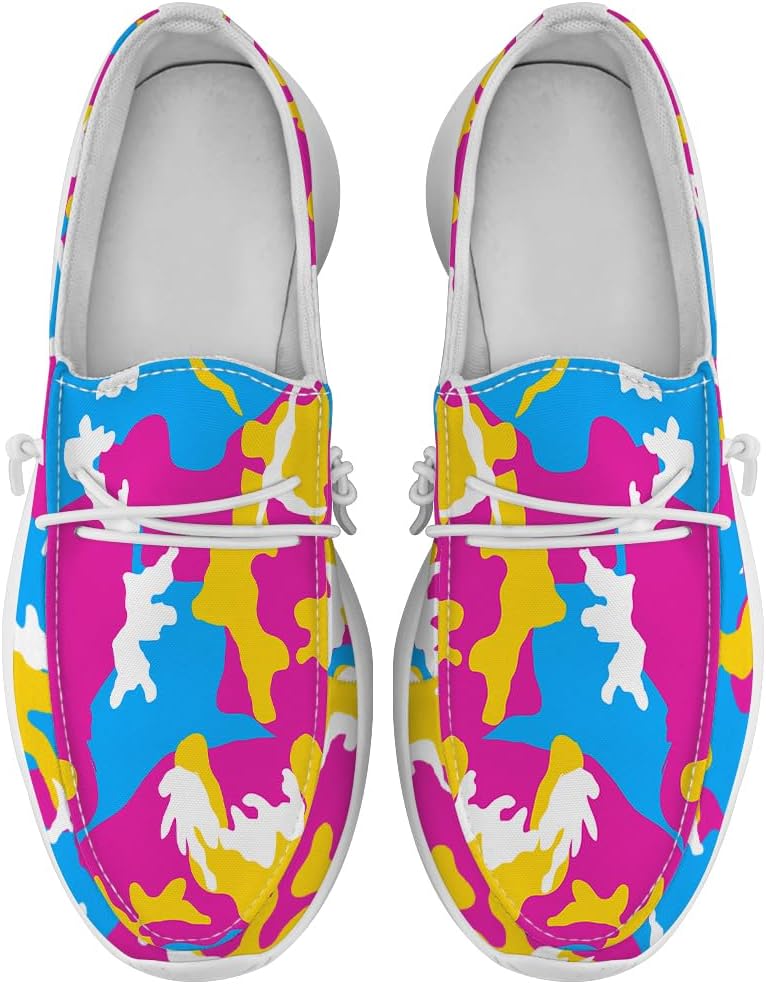 Женские и мужские лоферы Quorax на шнуровке, слипоны, камуфляжные туфли, подарки для женщин и мужчин, белый/синий/розовый
Женские и мужские лоферы Quorax на шнуровке, слипоны, камуфляжные туфли, подарки для женщин и мужчин, белый/синий/розовый