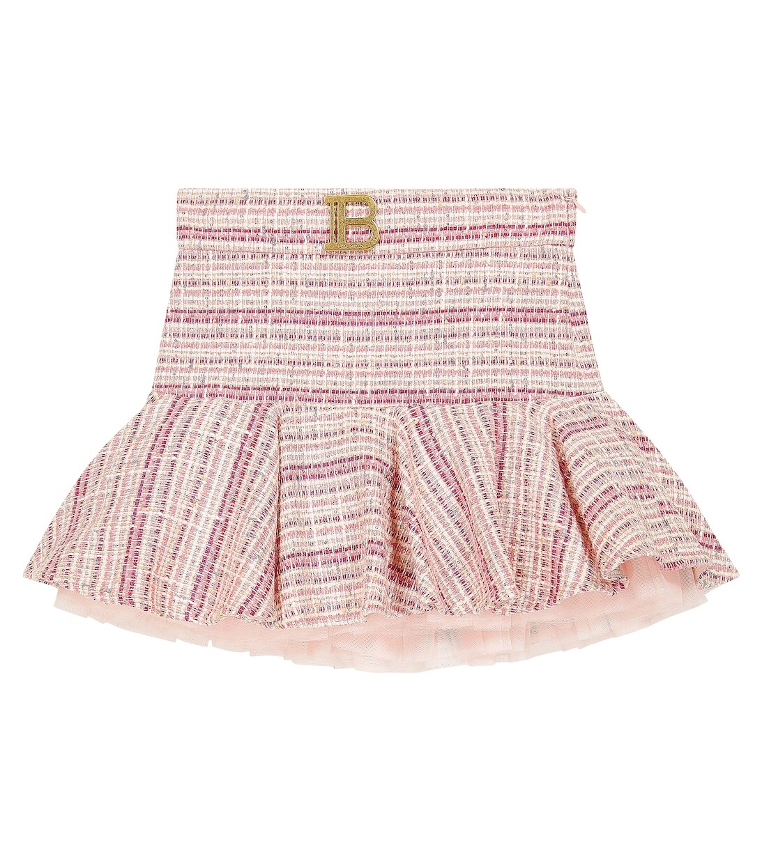 Юбка из смесового хлопка Balmain, розовый
Юбка из смесового хлопка Balmain, розовый