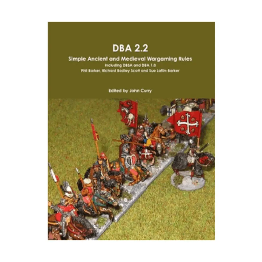 DBA 2.2 — простые древние и средневековые правила военных игр, включая DBSA и DBA 1.0, Classic Wargaming & Historical Miniature Rules (Wargaming.Co)
DBA 2.2 — простые древние и средневековые правила военных игр, включая DBSA и DBA 1.0, Classic Wargaming & Historical Miniature Rules (Wargaming.Co)