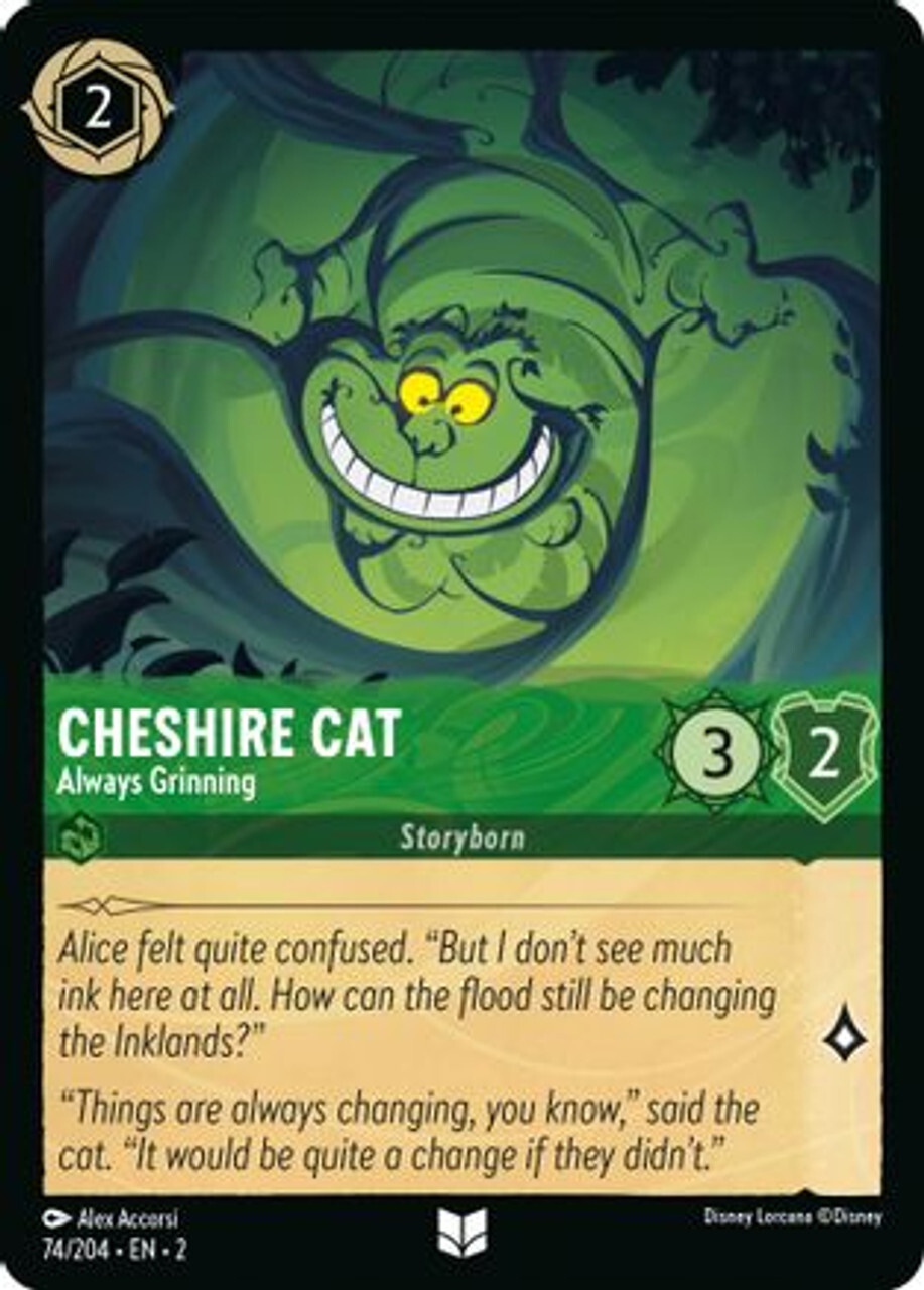 Карточная игра Cheshire Cat - Always Grinning (74/204) - Rise of the Floodborn
Карточная игра Cheshire Cat - Always Grinning (74/204) - Rise of the Floodborn