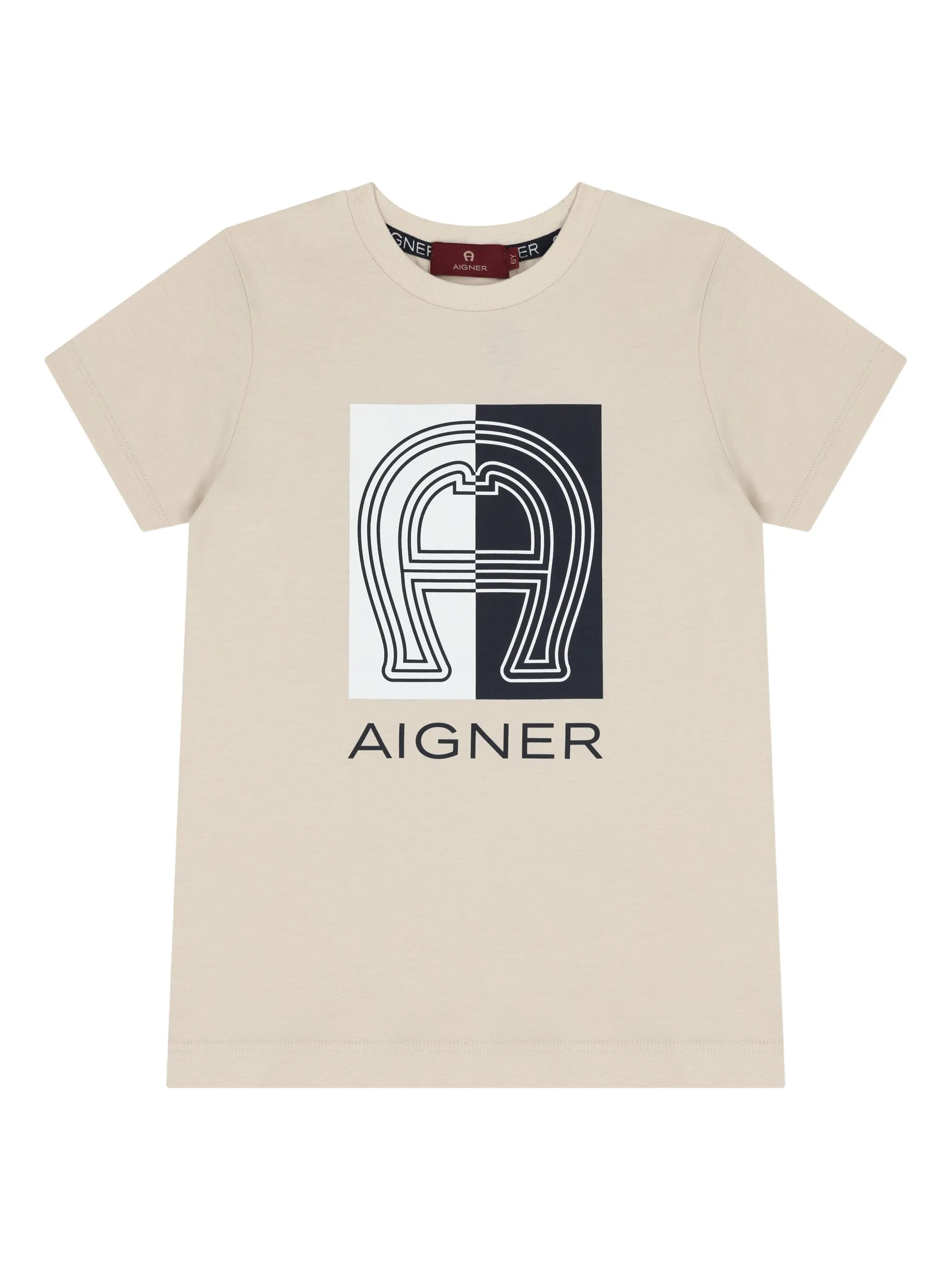 Футболка с логотипом Aigner Kids, бежевый
Футболка с логотипом Aigner Kids, бежевый