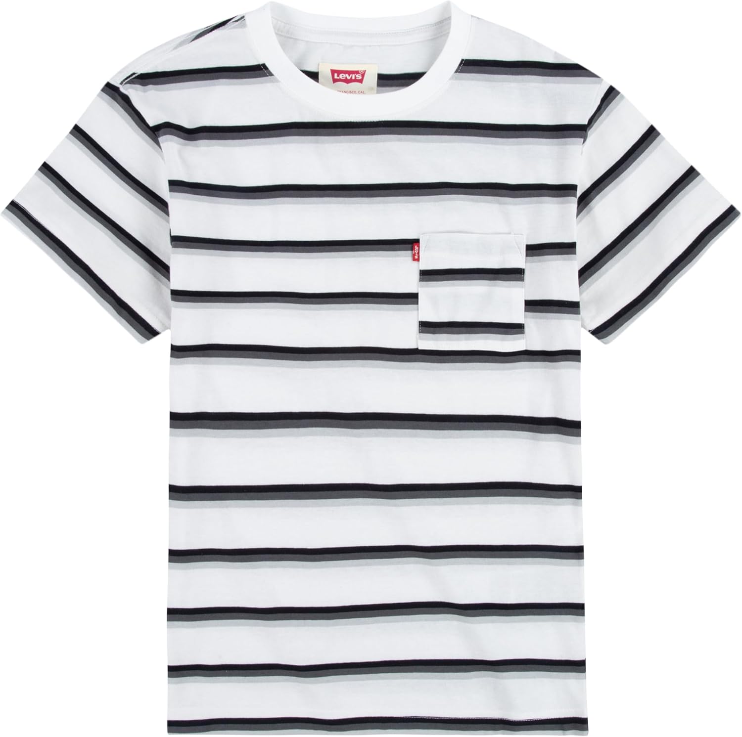 Футболка Levi's Boys с одним карманом, White Stripe, Белый, Футболка Levi's Boys с одним карманом, White Stripe
Футболка Levi's Boys с одним карманом, White Stripe, Белый, Футболка Levi's Boys с одним карманом, White Stripe