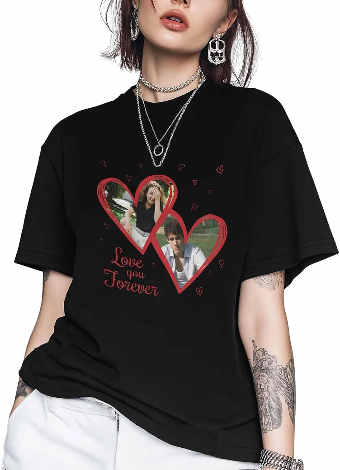 Футболка с фото, персонализированная, черная Kycozurz
Футболка с фото, персонализированная, черная Kycozurz