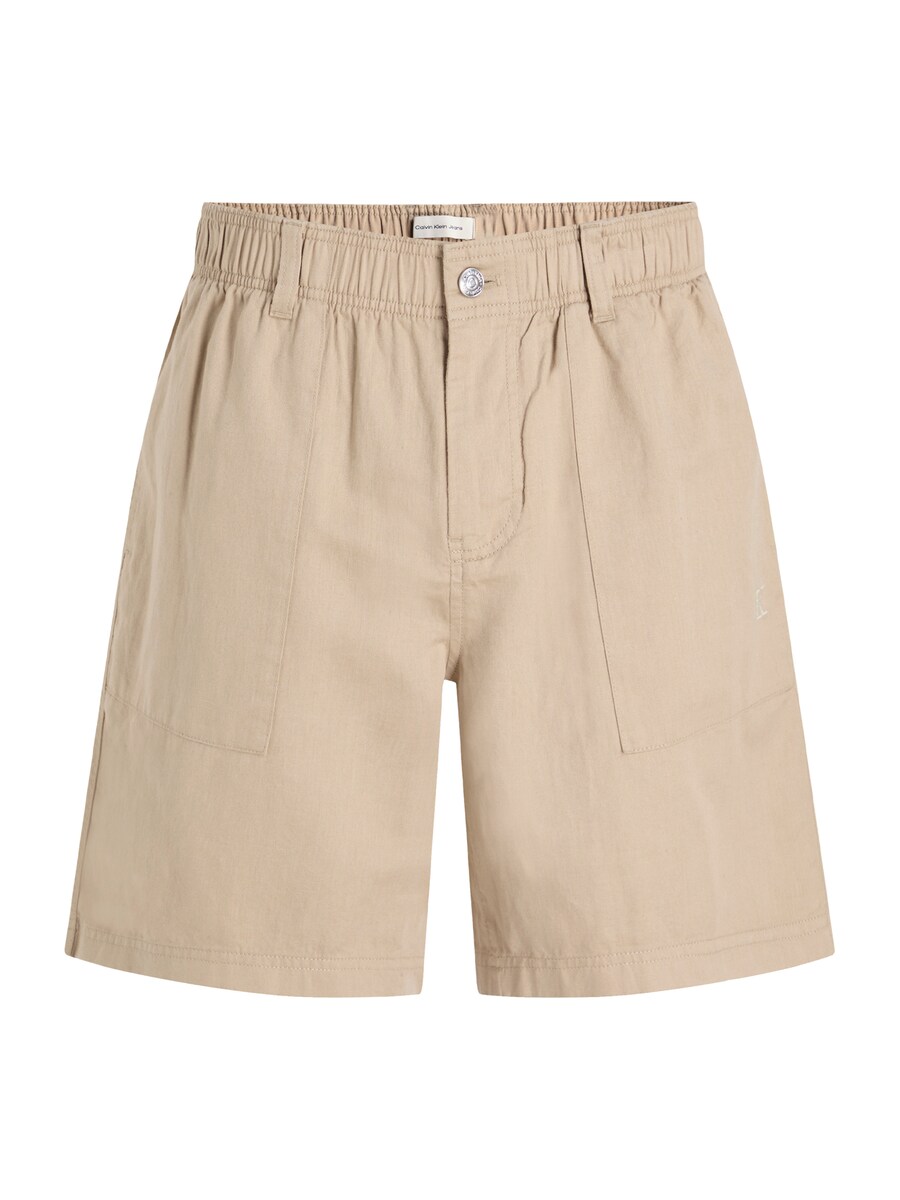 Обычные брюки Calvin Klein Jeans, серый 
Обычные брюки Calvin Klein Jeans, серый