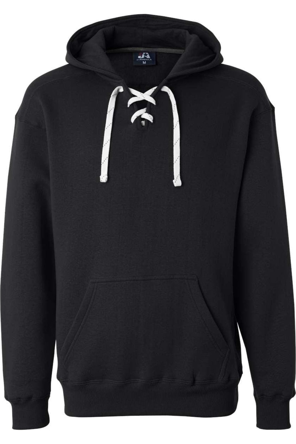 Толстовка с капюшоном J. America Sport Lace, черный 
Толстовка с капюшоном J. America Sport Lace, черный