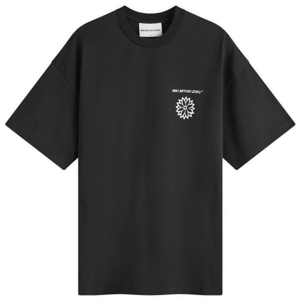 Футболка с изображением цветка лотоса Mki Mki Miyuki-Zoku, черный
Футболка с изображением цветка лотоса Mki Mki Miyuki-Zoku, черный
