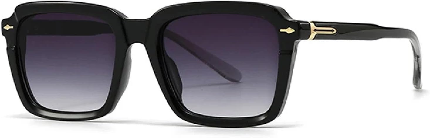 Популярные модные солнцезащитные очки с градиентным переходом цвета для женщин и мужчин с защитой от УФ-излучения UV400, винтажным декором и заклепками HHZZYVY, Black Gray Gradient
Популярные модные солнцезащитные очки с градиентным переходом цвета для женщин и мужчин с защитой от УФ-излучения UV400, винтажным декором и заклепками HHZZYVY, Black Gray Gradient