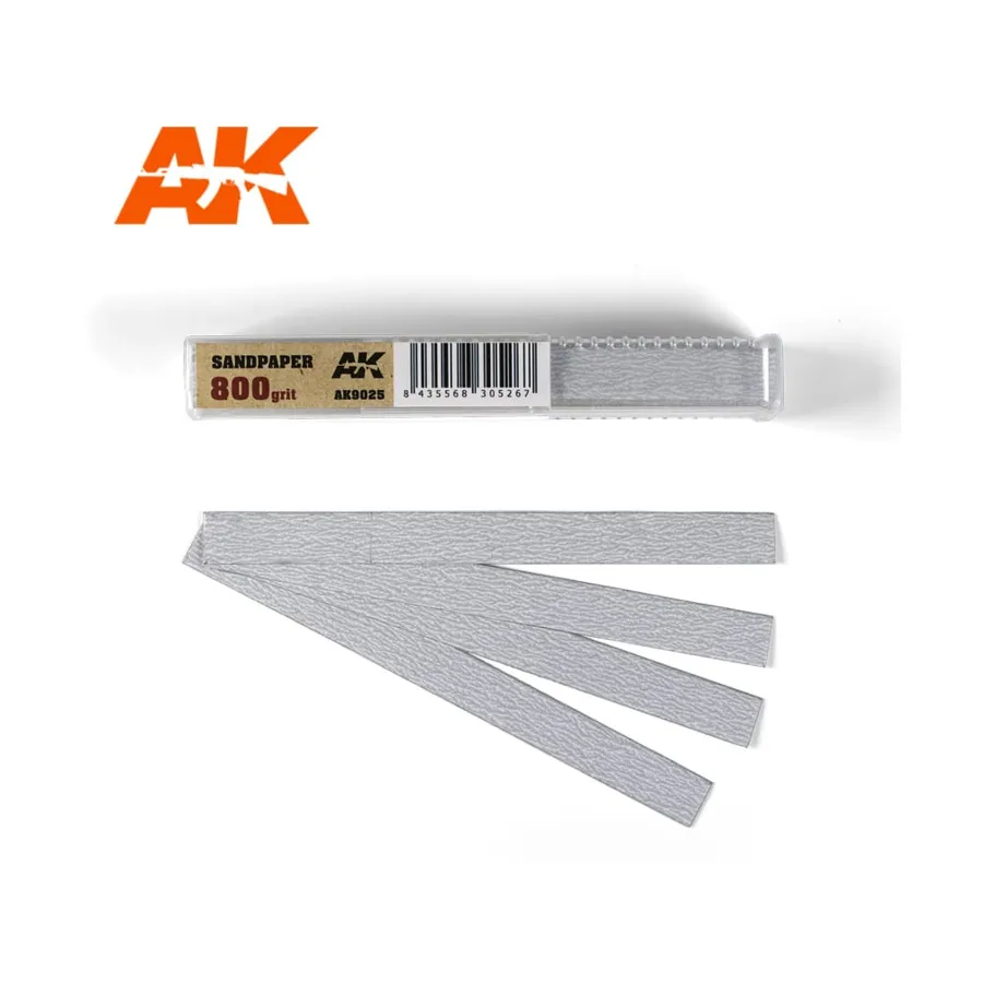 Наждачная бумага зернистостью 800 (мокрая), Supplies & Accessories (AK-Interactive)
Наждачная бумага зернистостью 800 (мокрая), Supplies & Accessories (AK-Interactive)