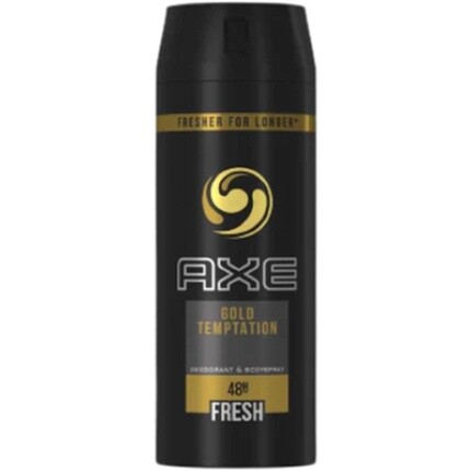 Дезодорант AX Gold Temptation 150 мл спрей Axe/Lynx
Дезодорант AX Gold Temptation 150 мл спрей Axe/Lynx