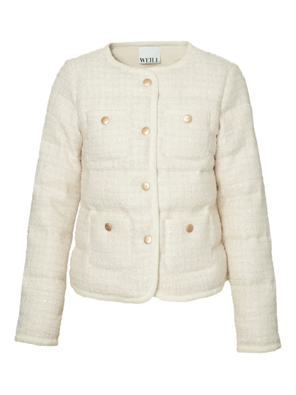 Пуховая твидовая куртка Weill Paris, нейтральный
Пуховая твидовая куртка Weill Paris, нейтральный
