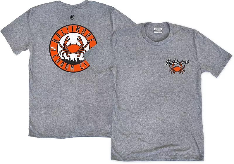 Футболка «Откуда я» для взрослых с изображением балтиморского краба Where I'm From
Футболка «Откуда я» для взрослых с изображением балтиморского краба Where I'm From