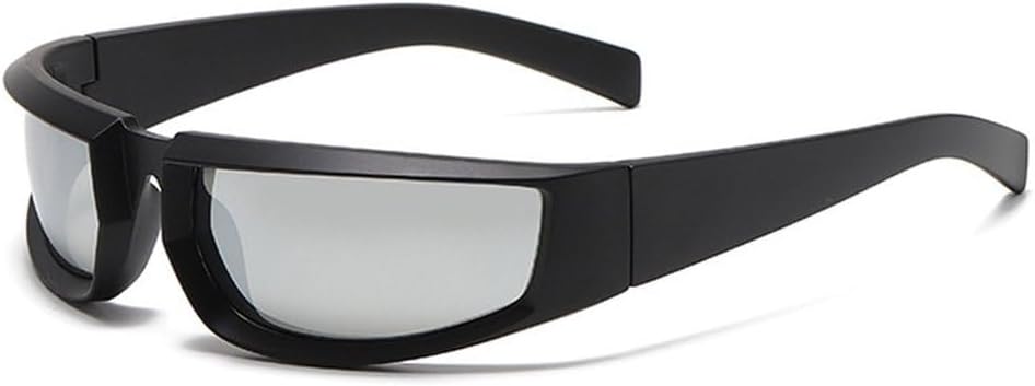 Ретро-панк женские солнцезащитные очки, модные разноцветные зеркальные очки с защитой от УФ-излучения UV400, мужские очки для активного отдыха и вождения SKFGNX, Matte Black Silver
Ретро-панк женские солнцезащитные очки, модные разноцветные зеркальные очки с защитой от УФ-излучения UV400, мужские очки для активного отдыха и вождения SKFGNX, Matte Black Silver